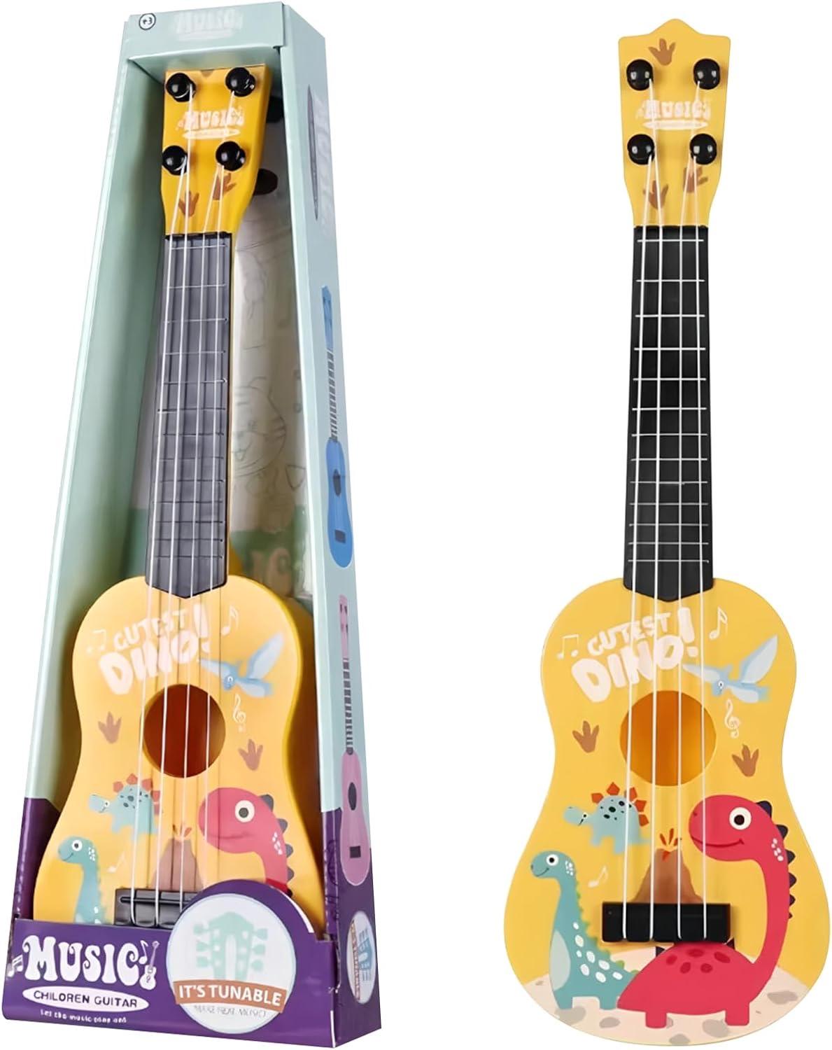 JurciCat Mini-Kindergitarre 42 cm, Dino