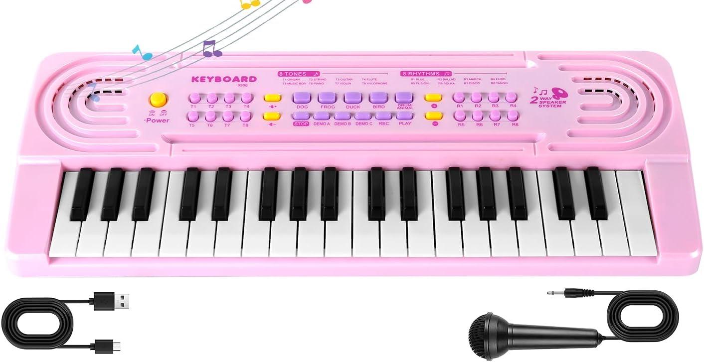 Verdantree elektronisches Keyboard für Kinder mit Mikrofon