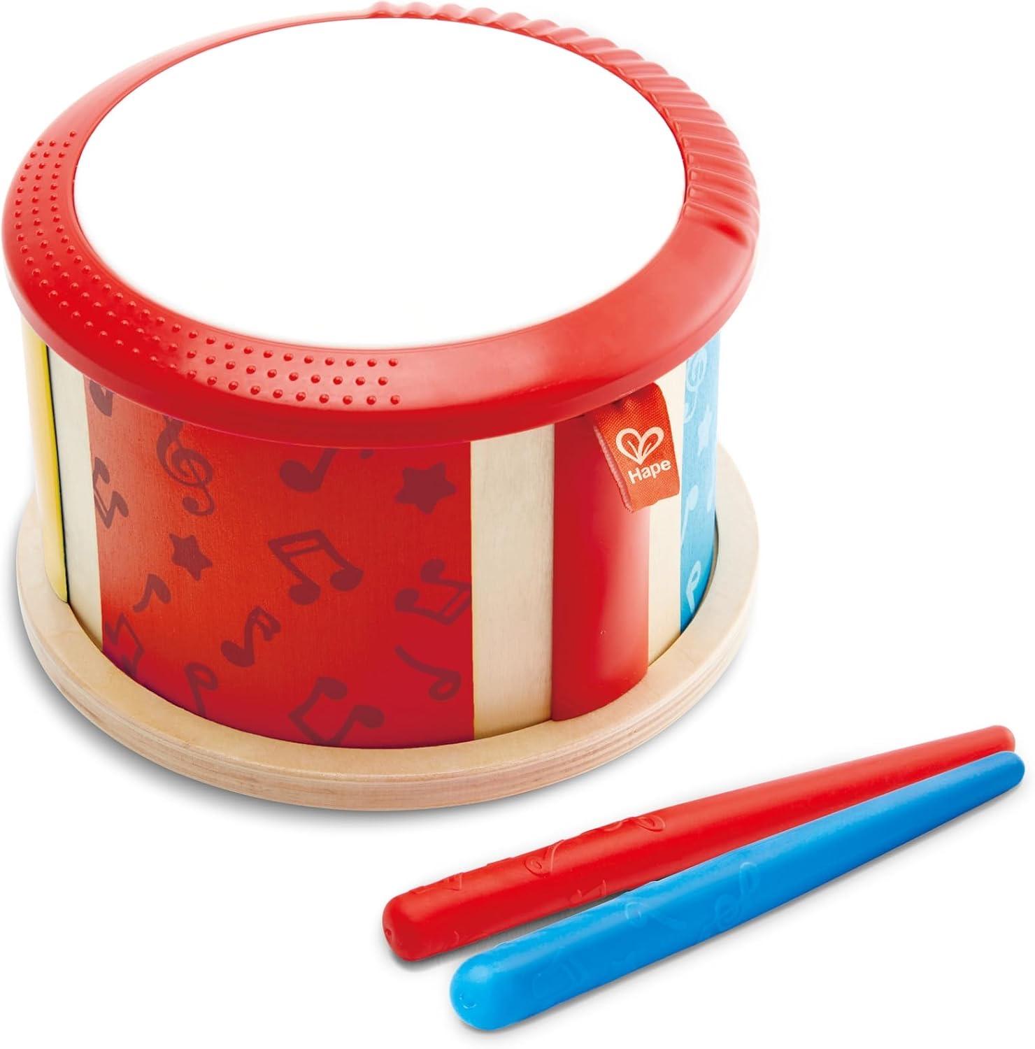 Hape Hape Doppelseitige Holztrommel