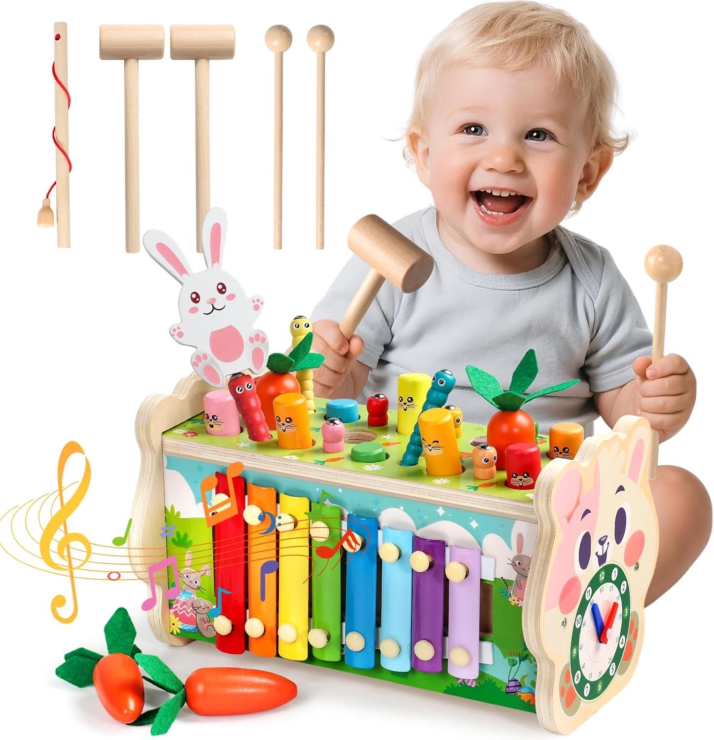 Fajiabao Fajiabao Montessori 7-in-1-Hammerspiel