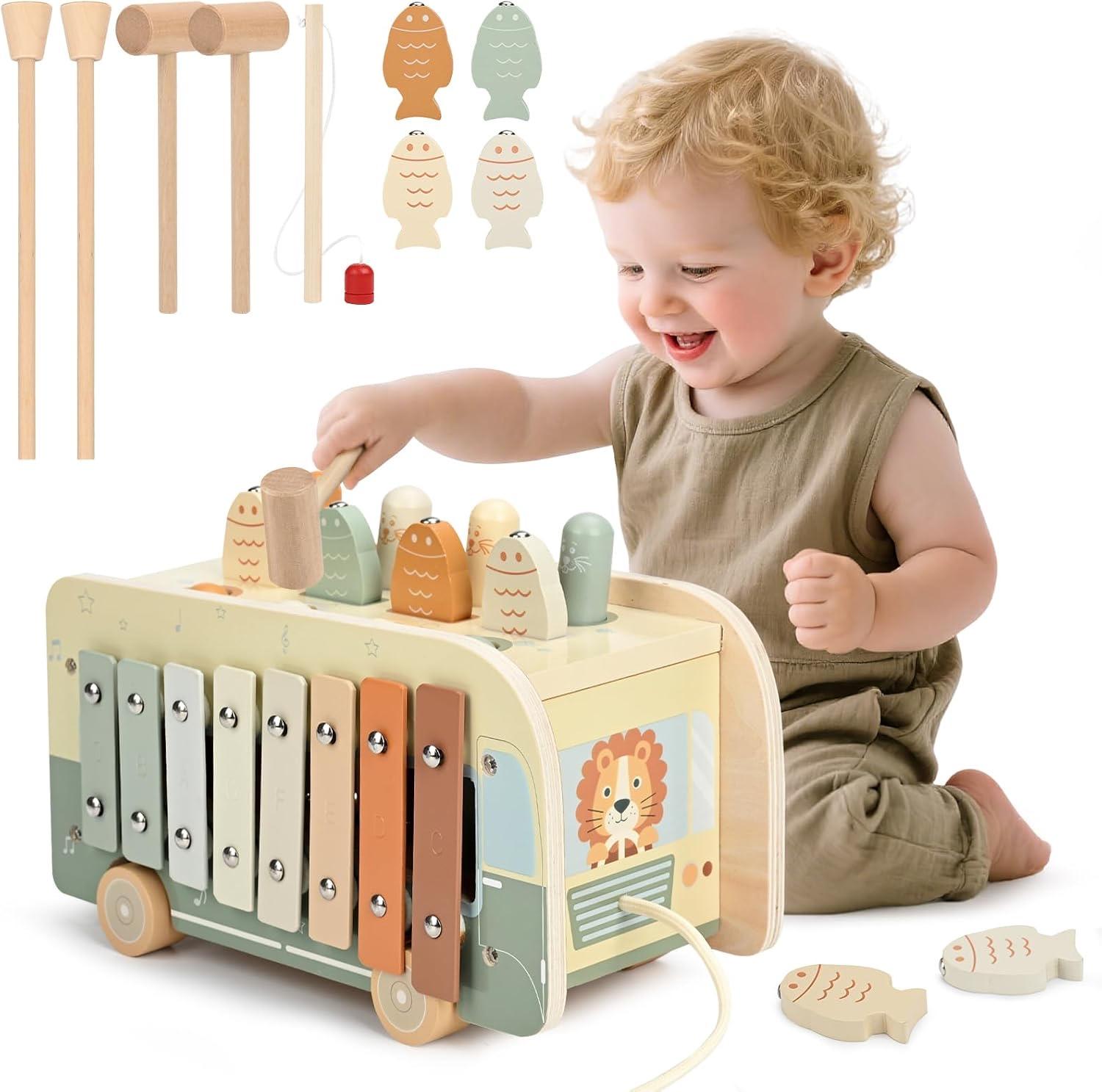 Vanplay Vanplay Montessori 7-in-1-Hammerspiel