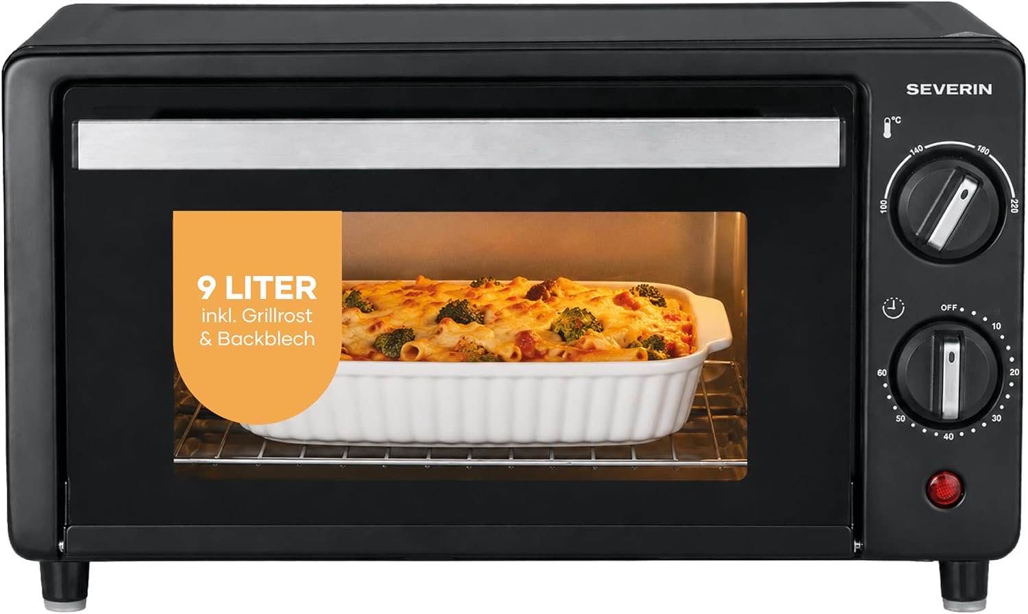 Severin Minibackofen – Testsieger Severin TO 2062 9 l
