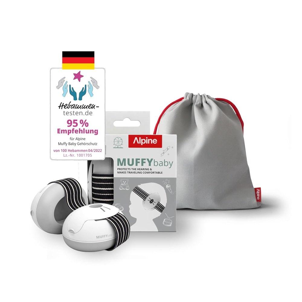 Gehörschutz für Babys – Testsieger Alpine Muffy Baby Classic