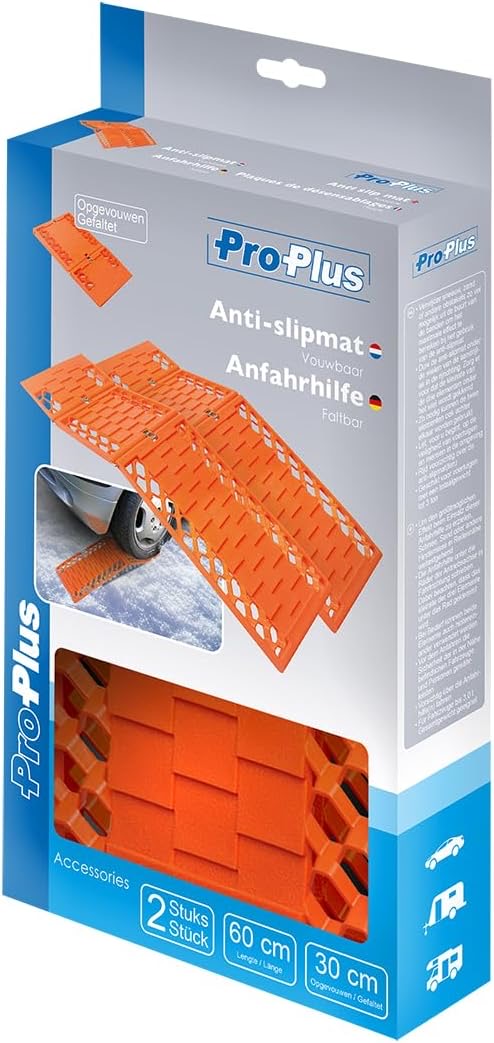 ProPlus 360835 Anfahrhilfe faltbar (2 Stück) – Testsieger Anfahrhilfe