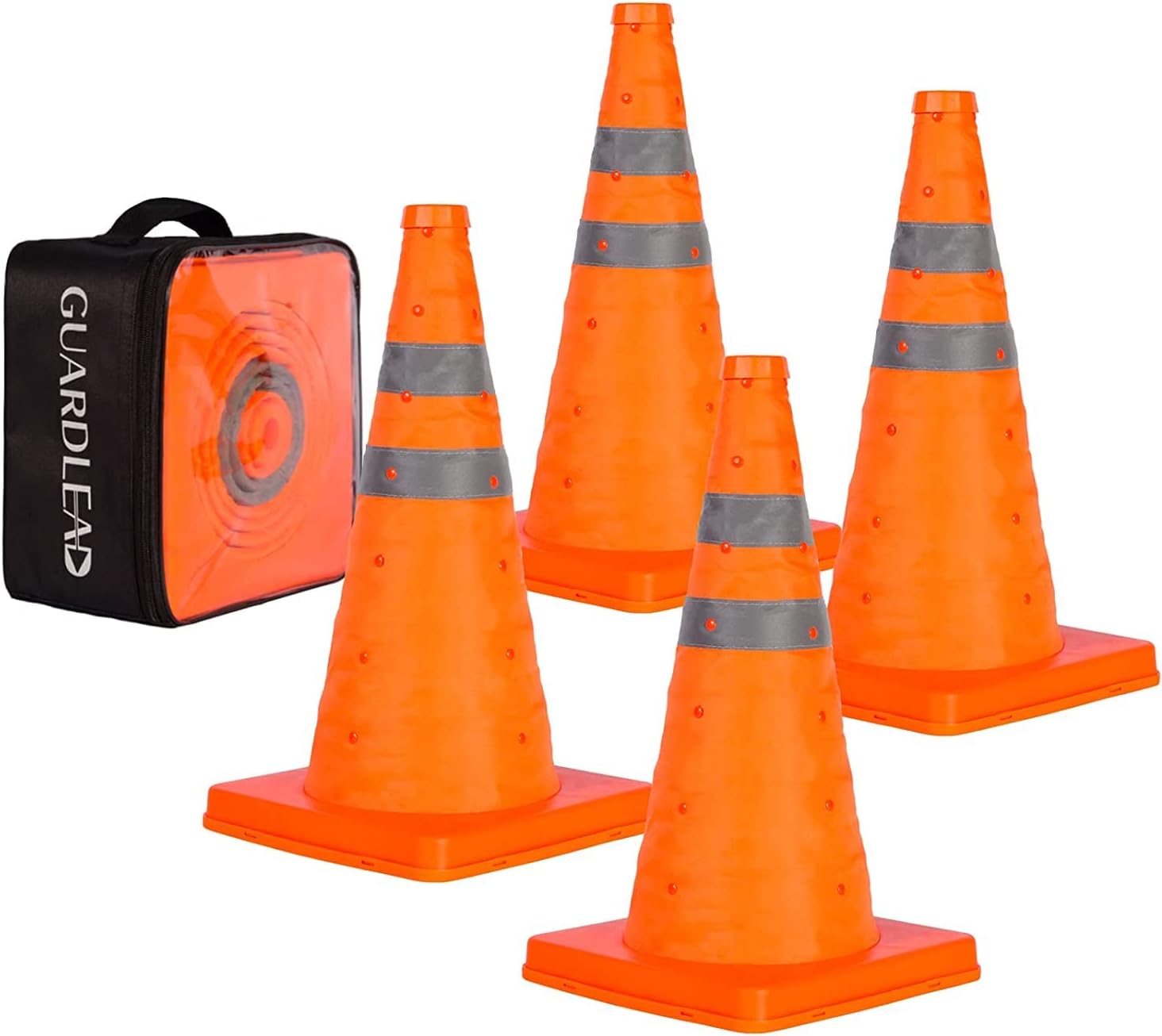 GUARDLEAD Faltkegel (4 Stück)