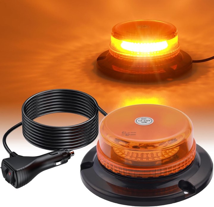 AUTOUTLET Magnetleuchte orange
