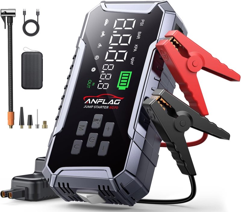 ANFLAG ANFLAG BD70 Starthilfe mit Kompressor