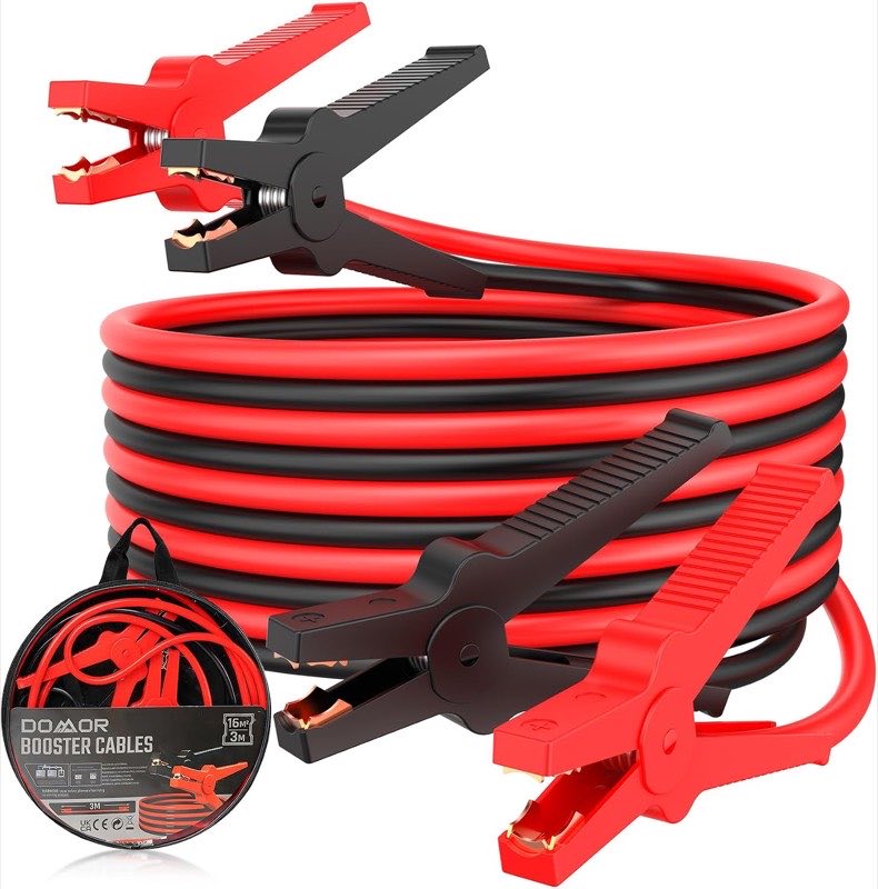 DOMOR Starthilfekabel 3 m, 3000 A