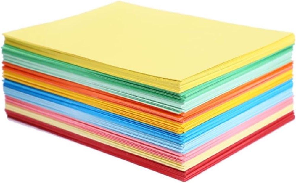 TYOREW Buntes Papier A4, 100 Blatt, 70 g/m²