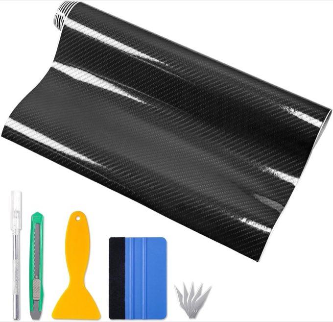 CompraFun 6D-Carbonfolie 300 × 30 cm