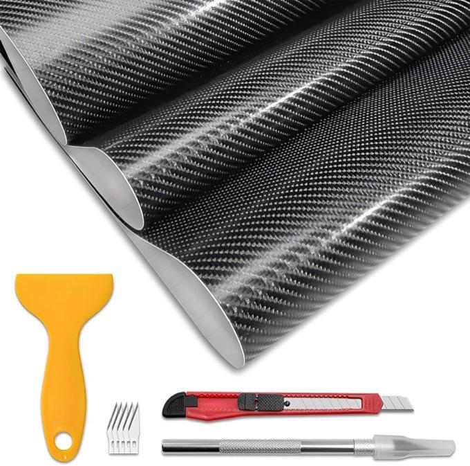 Yonality 6D-Carbonfolie 300 × 30 cm