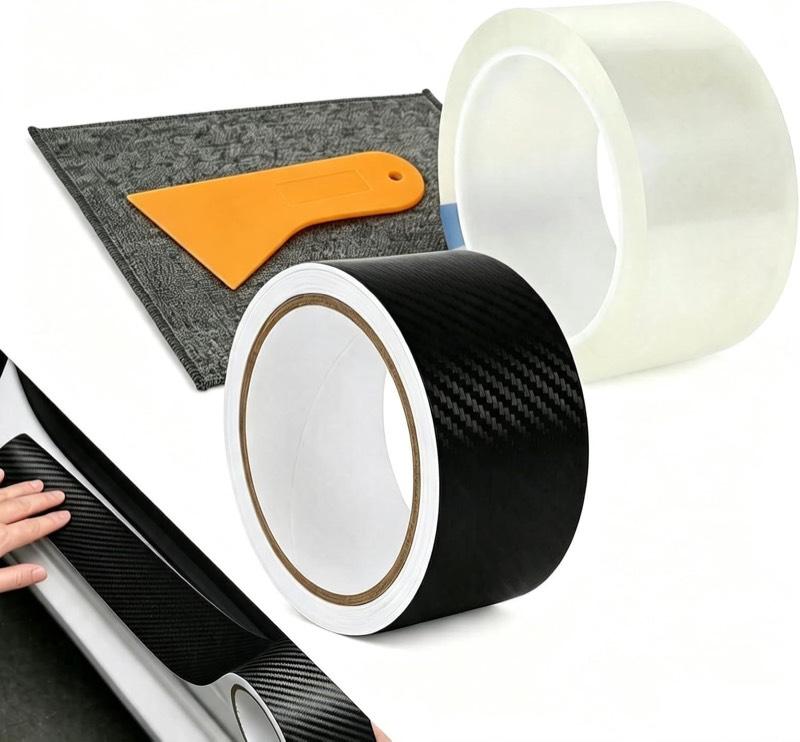 Peakvite Schutzfolie Transparent und Carbon