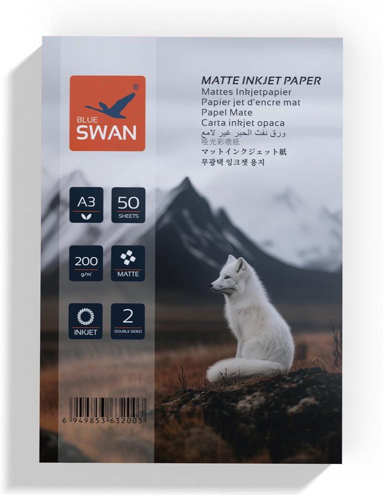 Blue Swan Matt beidseitig A3