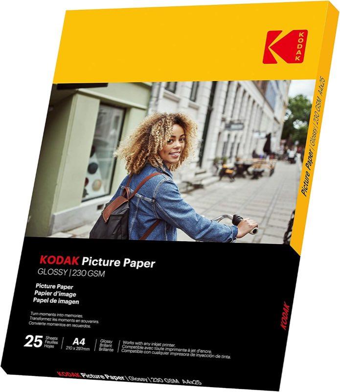 KODAK Picture Paper glänzend A4, 180 g/m², 50 Blatt