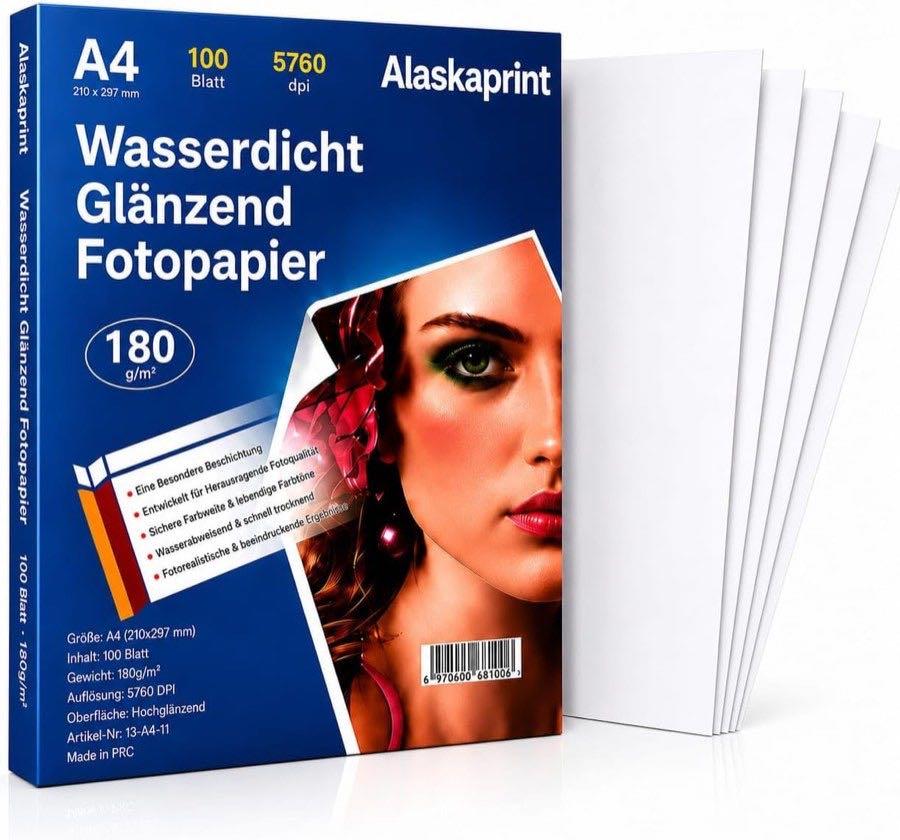 Fotopapier A4 180 g/m², 100 Blatt