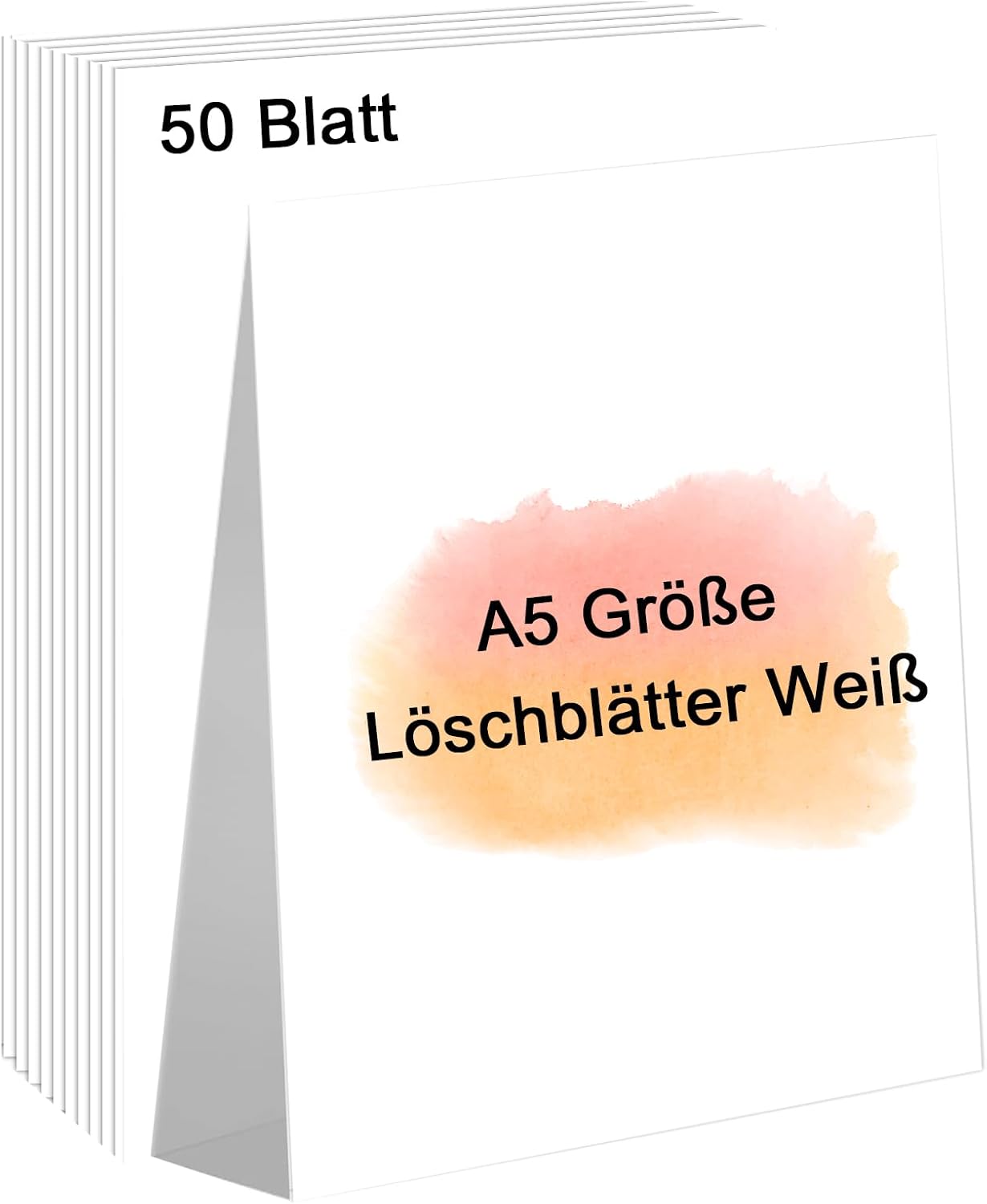WDFCN 50 Blatt Löschpapier, 15 × 21 cm