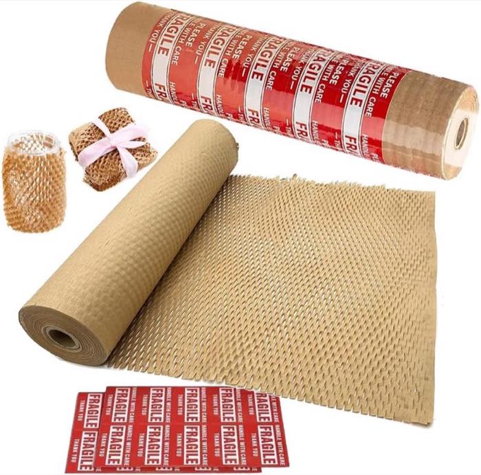 TEASECOND TEASECOND Wabenpapier 30 cm × 18 m