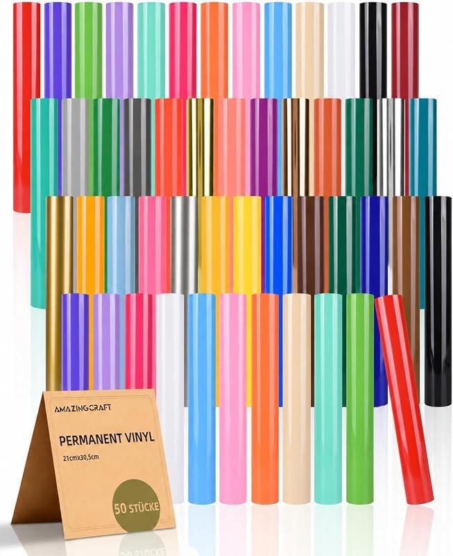 Amazingcraft 50 Bögen 21 × 30,5 cm Produktbild – Testsieger