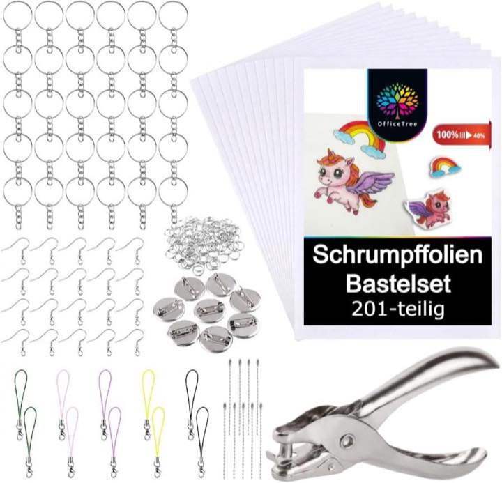 OfficeTree OfficeTree Schrumpffolien-Set, 201-teilig
