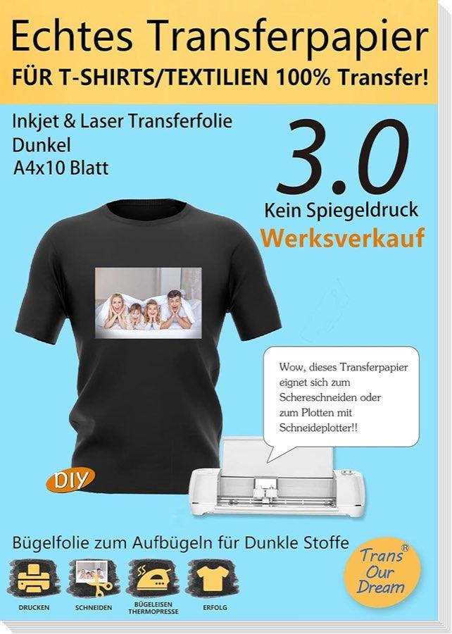 TransOurDream TransOurDream Dunkel, 10 Blatt A4