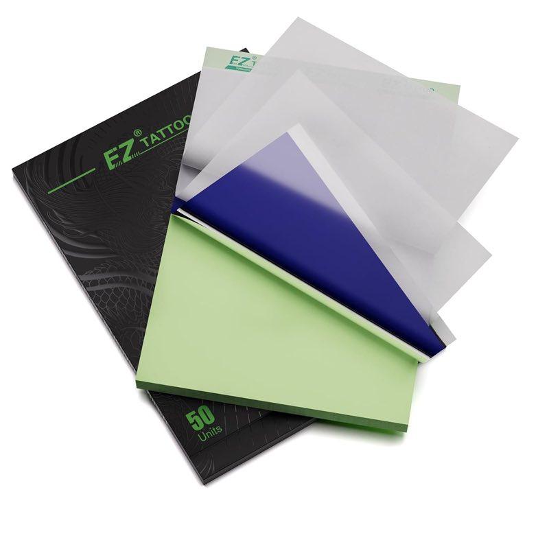EZ TATTOO Schablone, 50 Blatt A4
