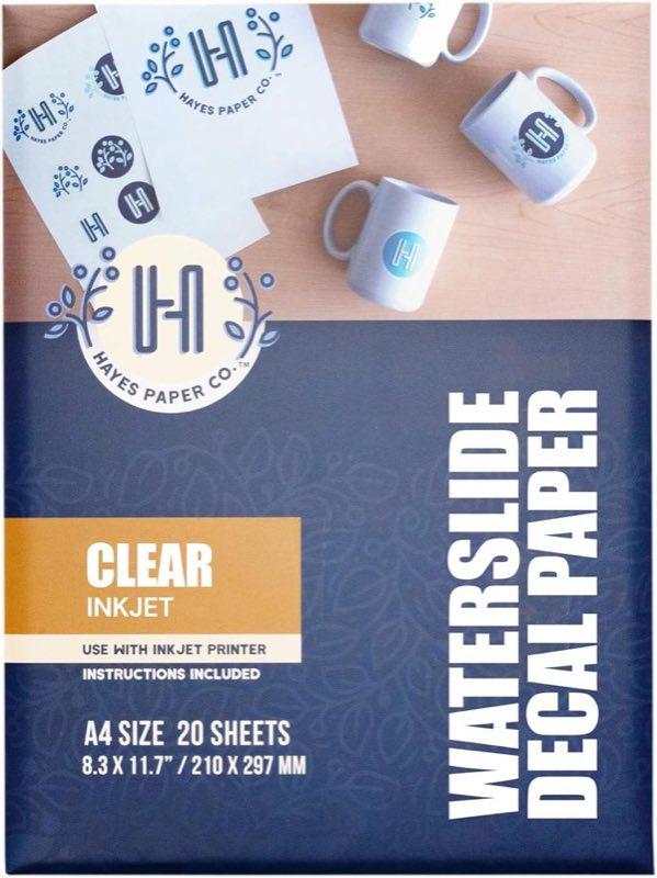Hayes Paper Co. Hayes Paper Inkjet Transparent, 20 Blatt - Produktbild
