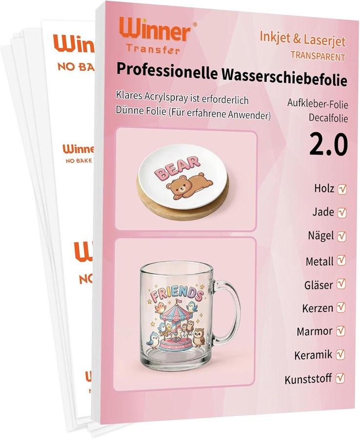 WinnerTransfer Transparent Inkjet/Laser, 10 Blatt