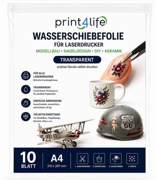 Print4Life Laser Transparent, 10 Blatt