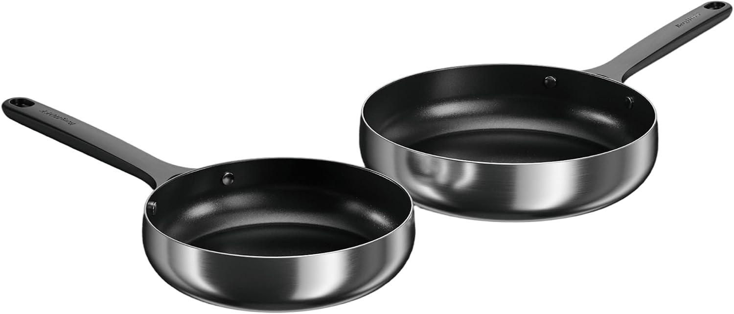 BergHOFF Home Pfannenset 20+24 cm Smokey Black