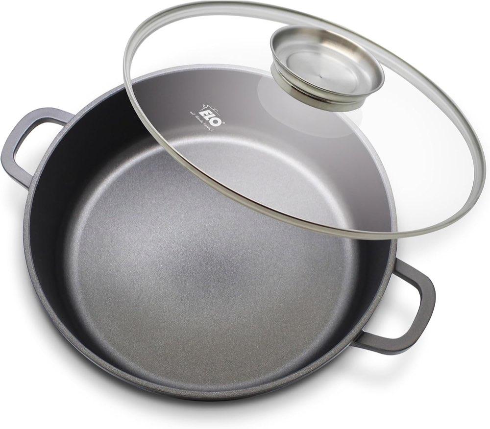 ELO Servierpfanne 28 cm Alucast mit Deckel