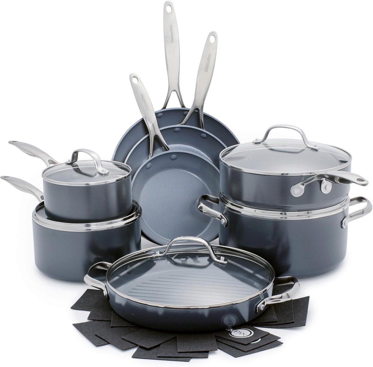 GreenPan Valencia Pro 16-teiliges Set
