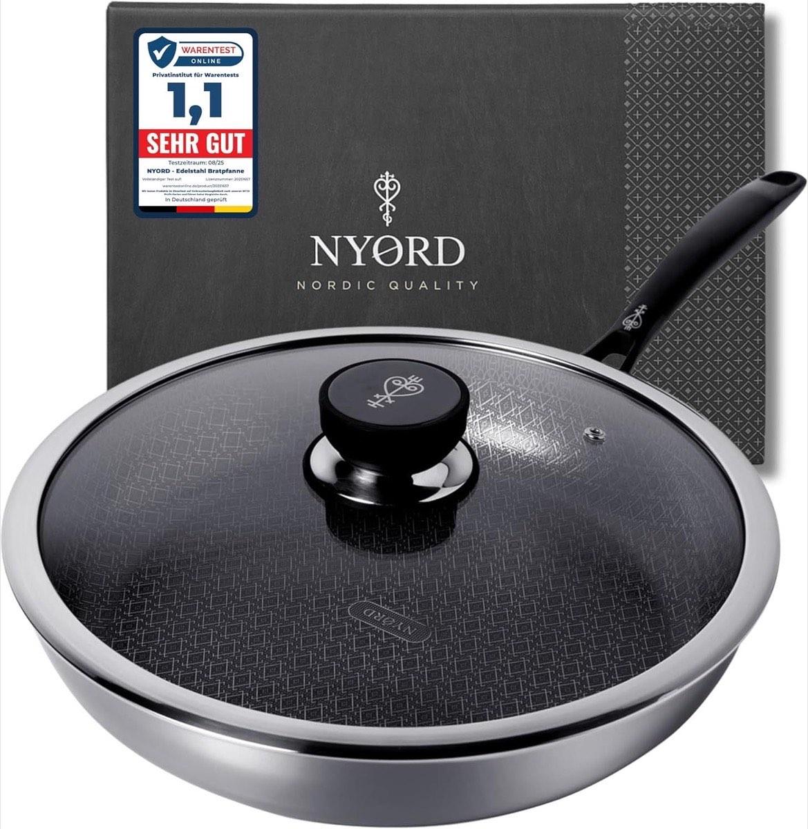NYORD Hybrid-Wabenpfanne 24 cm
