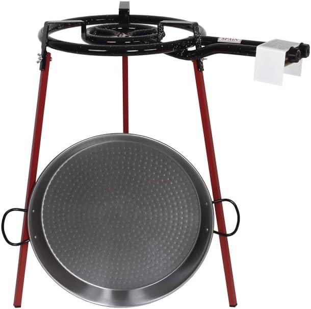 Cofan Paella-Set 46 cm Pfanne + 40 cm Brenner + Füße