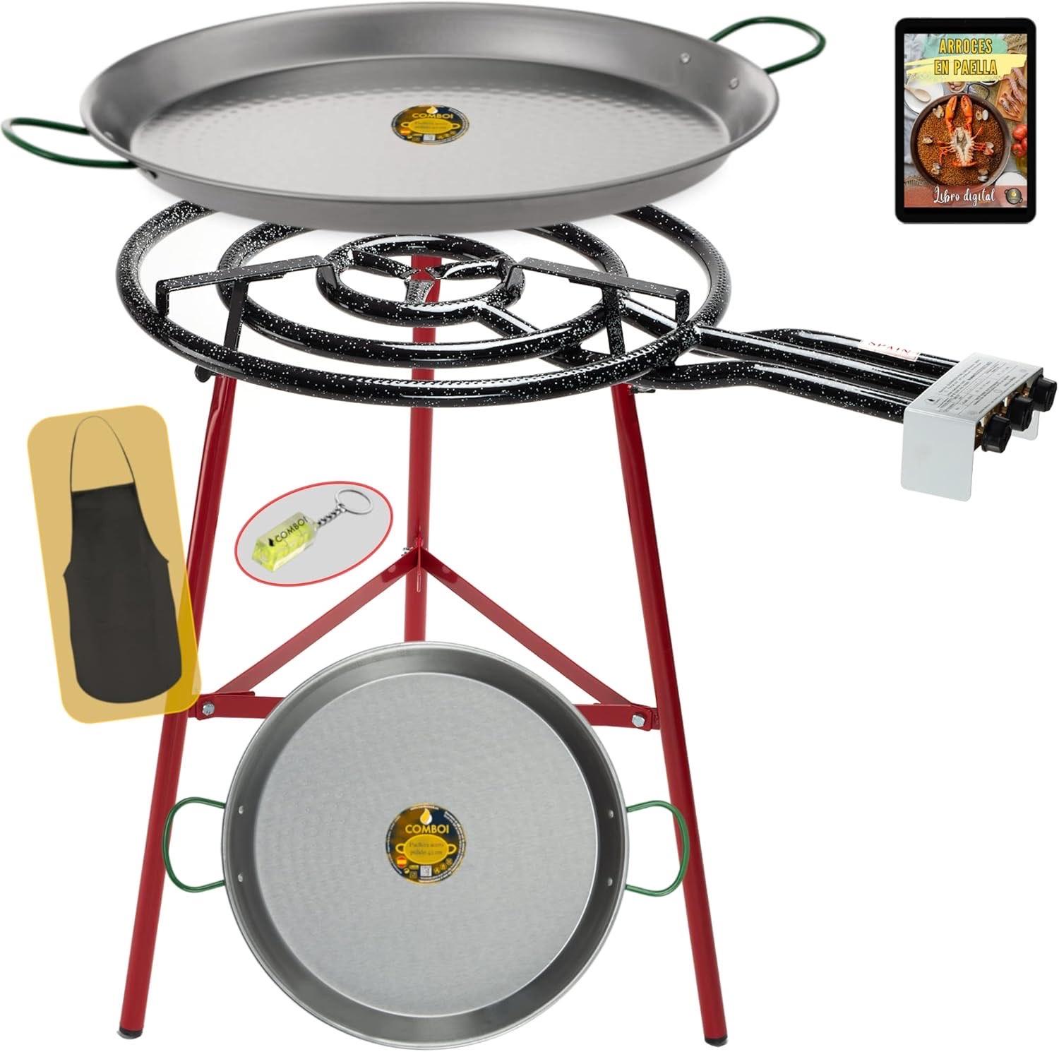 COMBOI Paella-Set 60 cm Brenner + 42 cm Pfanne