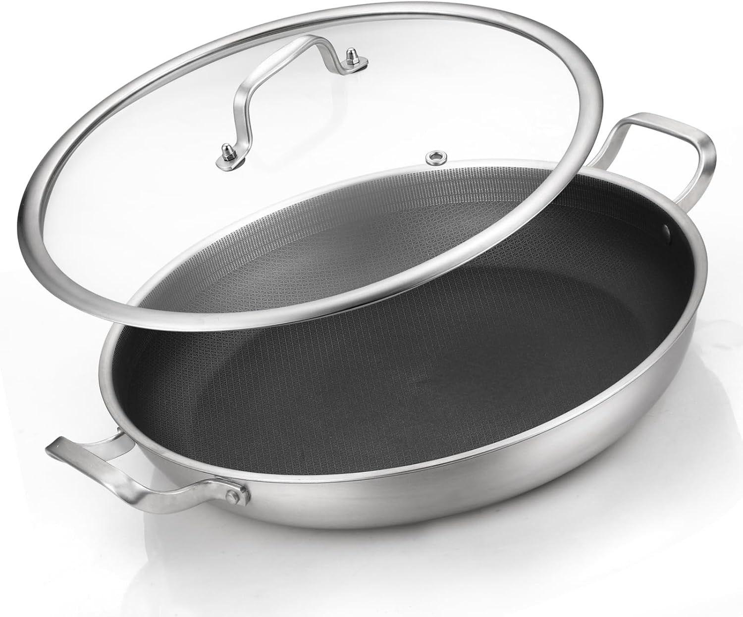 DELARLOCHEF Antihaft Paella-Pfanne ca. 36 cm