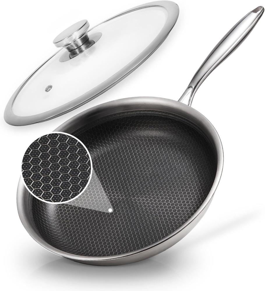 KOKHUB Hybrid-Bratpfanne 28 cm mit Deckel