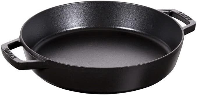 STAUB Bratpfanne Zwei-Griff 20 cm Schwarz