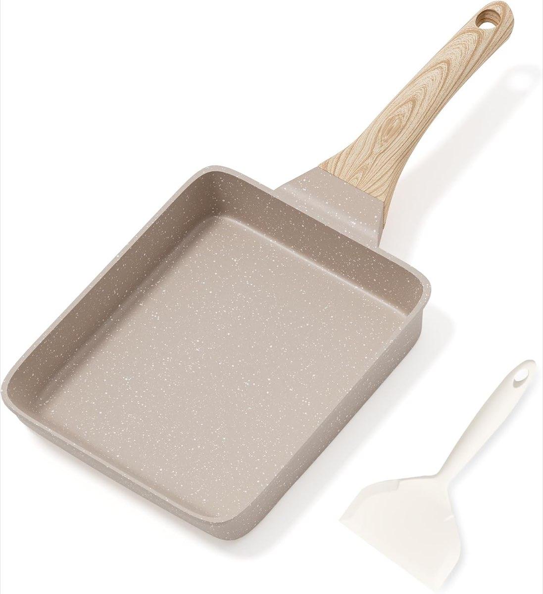 RIOVARM Tamagoyaki-Pfanne Granit Brown