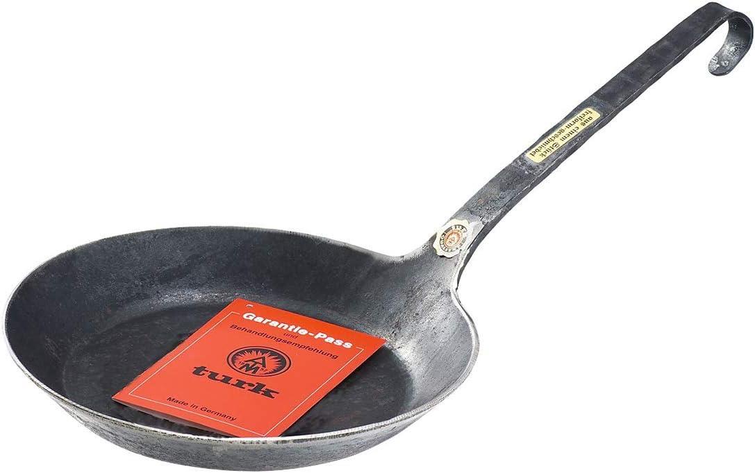 Turk 65524 Eisenpfanne aus einem Stück 24 cm