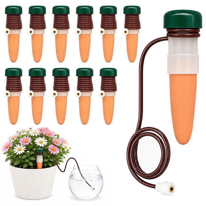 HuaMuDM Wasserspender 12 Stück (Keramik/PP)