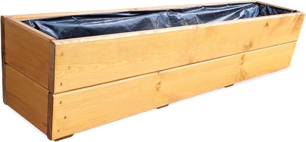 FKL Holz Pflanzkasten 90 cm D27 Eiche