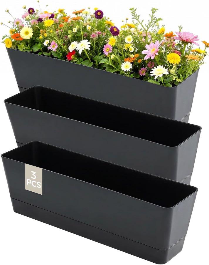 Bamworld 3er-Set 42 cm mit Drainage