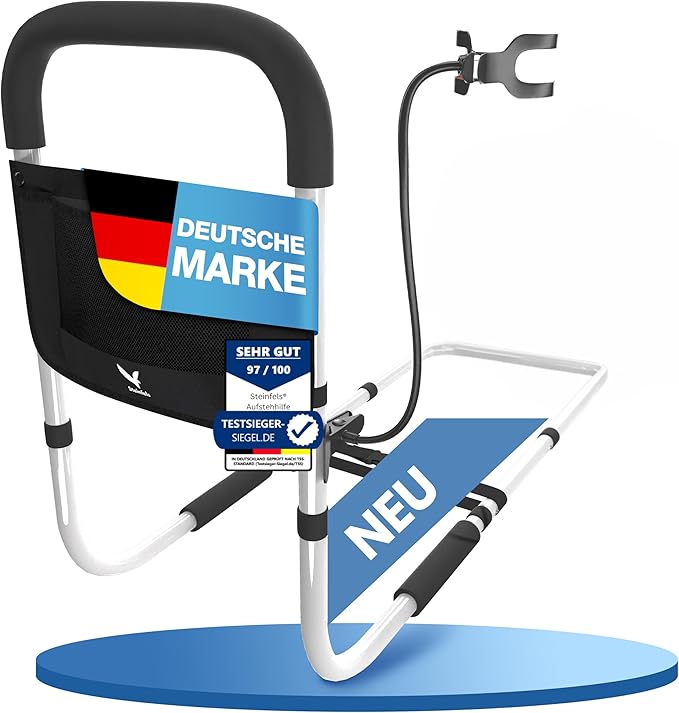 Steinfels Aufstehhilfe mit Handyhalterung