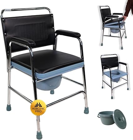 Mobiclinic Velero WC-Stuhl mit Rückenlehne