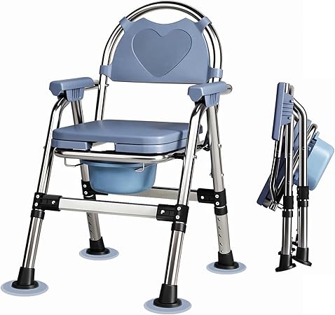 CYHWQ CYKJ6201 Höhenverstellbarer Duschrollstuhl