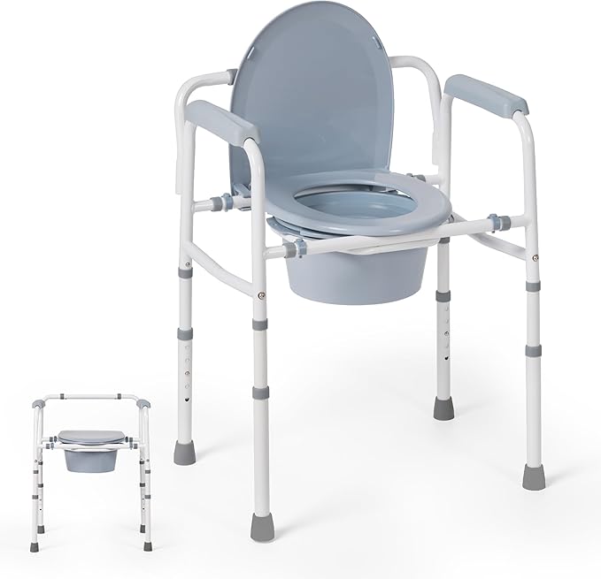 Careboda Toilettenstuhl mit Kommode