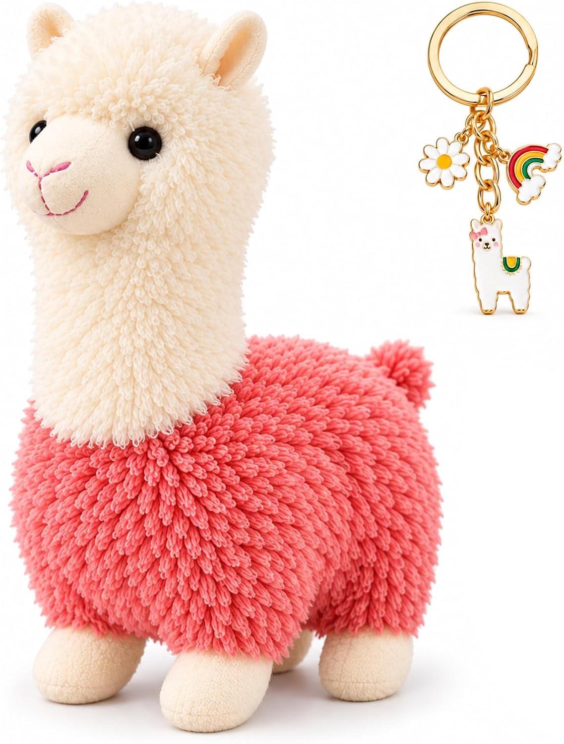 Oncjilu Alpaka-Kuscheltiere 2er-Set