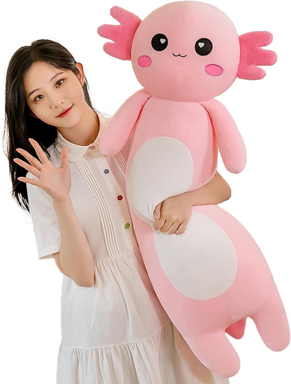Aiuidun Axolotl Körperkissen, 65 cm