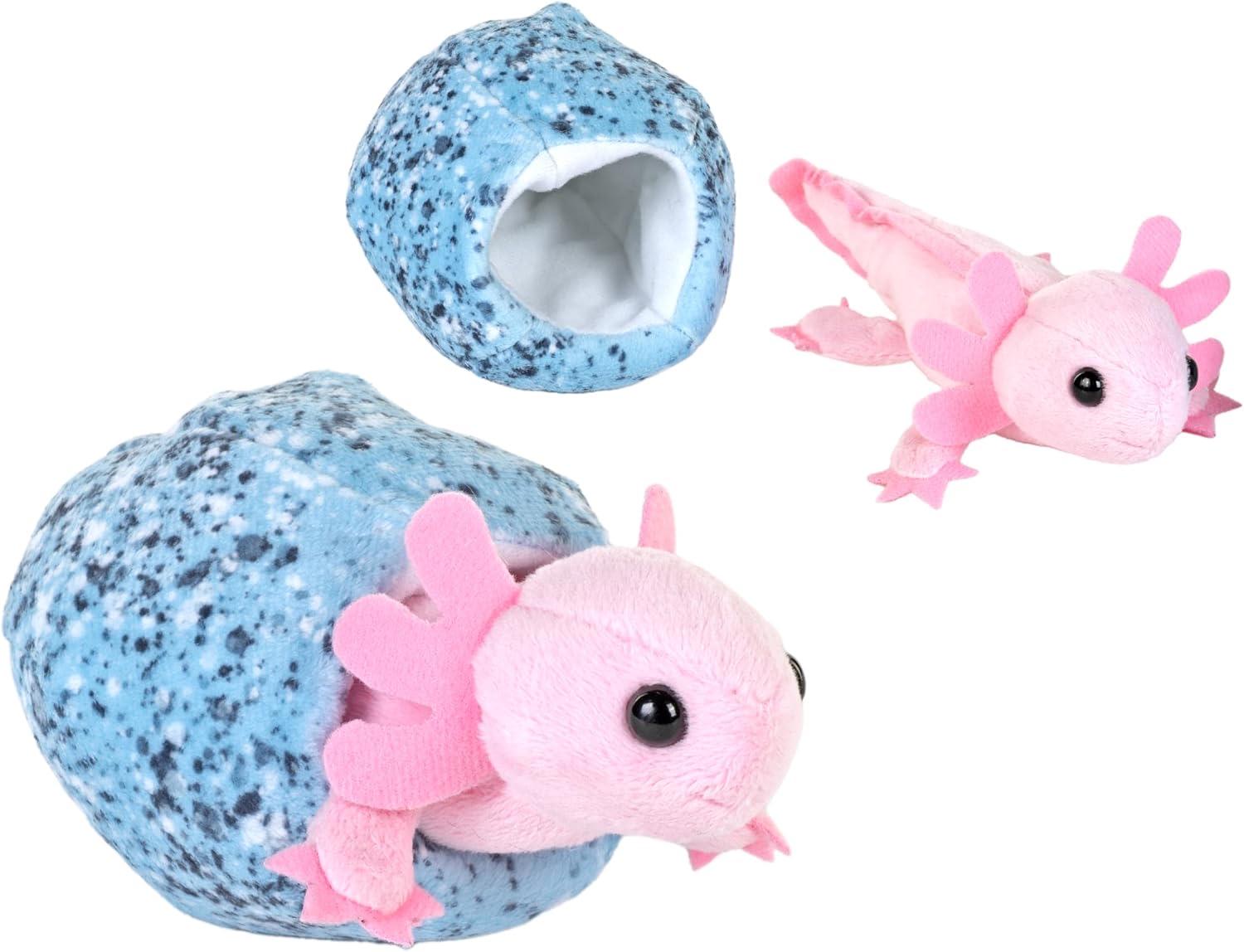 Wild Republic Hatchling Axolotl, 16 cm