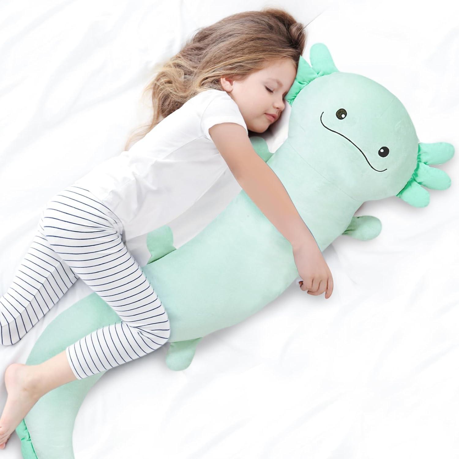 Dalmao XXL Axolotl Kuscheltier, 120 cm